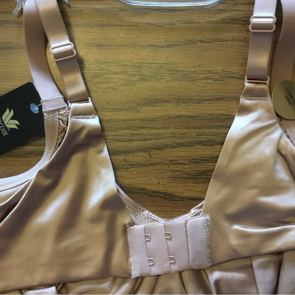 3 Wacoal Inner Sheen Comfort Wire Bras 38D-style 855397 - Picture 4 of 12